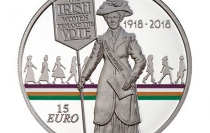 Ireland Issues Coin to Mark 100 Years of Women’s Voting Rights