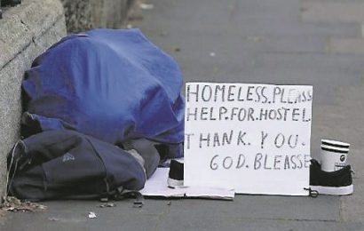 Over 150 People Sleeping Rough in Dublin