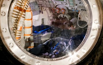 Space Capsule That Carried Tim Peake Arrives in Northern Ireland