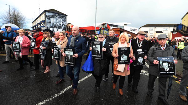 Families of Those Killed on Bloody Sunday Gather in Derry