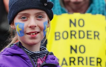 Hundreds Join Brexit Protests on the Border