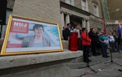 Hundreds Attend Lyra McKee Vigil at Dublin’s Garden of Remembrance