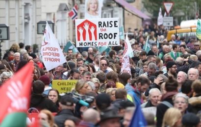 Thousands March in Dublin to Protest Housing Crisis