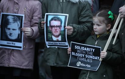 Families Bereaved by Troubles Rally For Truth and Justice