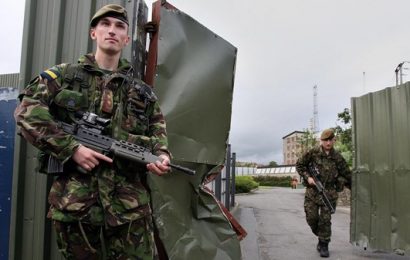 Service Commemorates British Army’s Deployment in The North