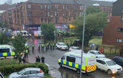 Riot Police Dealing with ‘Significant Disorder’ Sparked by Irish Unity March Protests in Glasgow