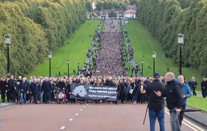 Thousands Protest at Stormont Against Liberalization of Abortion Laws