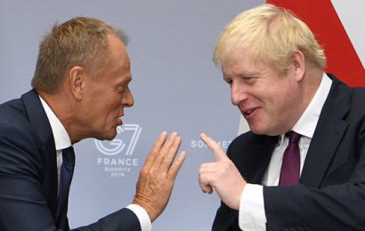 Donald Tusk Slams Johnson for Starting Brexit ‘Blame Game’