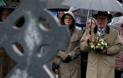 Headstones Erected At Three Unmarked Graves of 1920 Bloody Sunday Victims