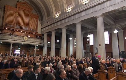 Mourners Gather in Dublin to Say Farewell to Gay Byrne