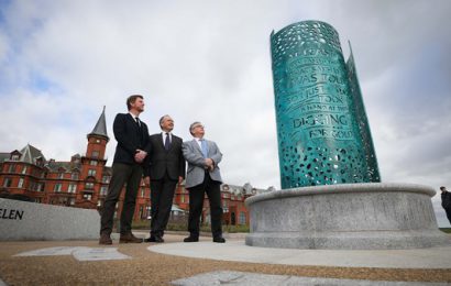 Percy French Commemorated in New Mourne Granite Sculpture Percy French Commemorated in New Mourne Granite Sculpture