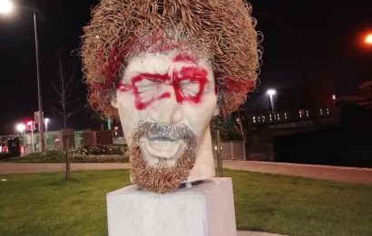 Luke Kelly Statue May Be Moved After Being Defaced for Fourth Time in Past Year
