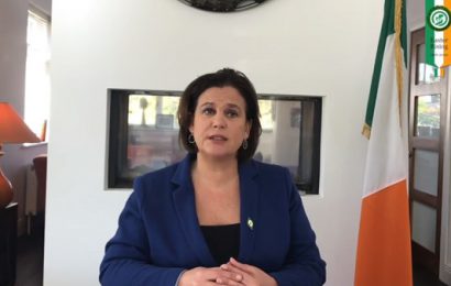 McDonald Praises Frontline Workers in Easter Rising Oration