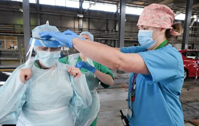 Dublin Doctor Makes Public Appeal for Donations of Protective Gowns