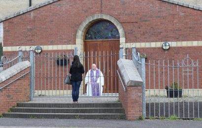 Social-Distancing Used In Ballymurphy As Priest Hears Confessions