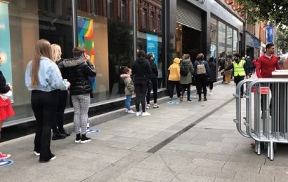 Shopping Centers Reopen As Lockdown Is Eased Further In Ireland