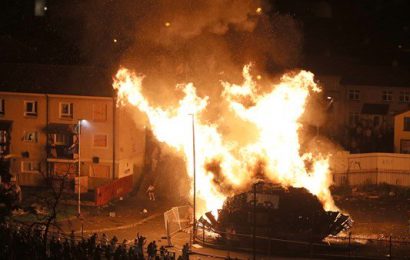 Northern Politicians Condemn Placing Of Poppy Wreaths On Bonfires