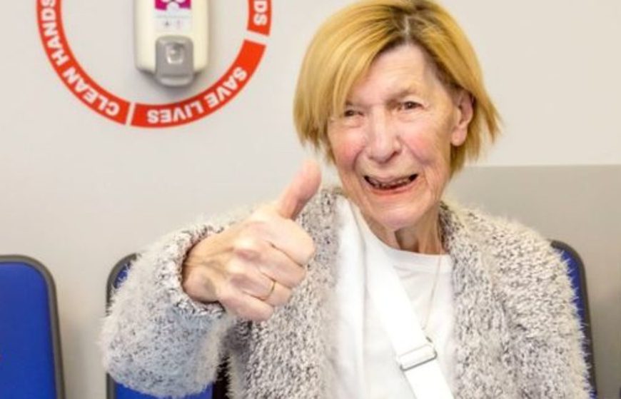 Dublin Grandmother Becomes First To Be Vaccinated In The Republic