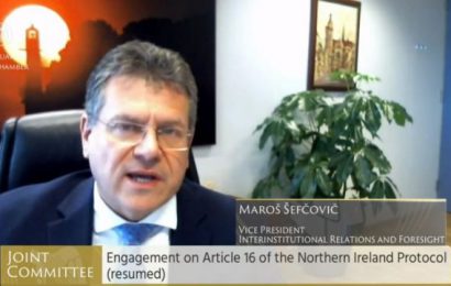 EU VP Says Commission ‘Deeply Regrets’ Handling Of Article 16 Threats