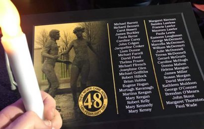 Tributes Paid To Victims On 40th Anniversary Of Stardust Nightclub Tragedy