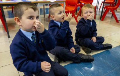 First Children Start Returning To School Since December In The North