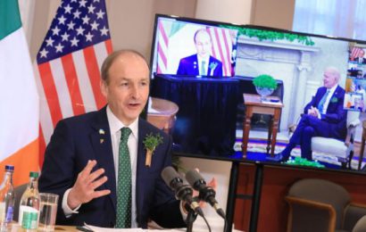 Biden And Martin Reaffirm Undying Friendship Between Ireland And US