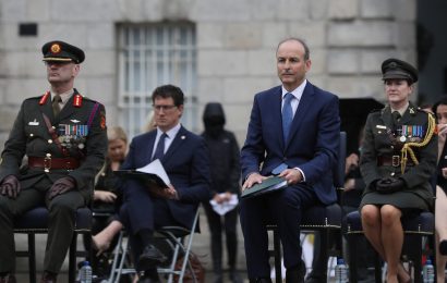 President And Taoiseach Mark National Day Of Commemoration In Dublin