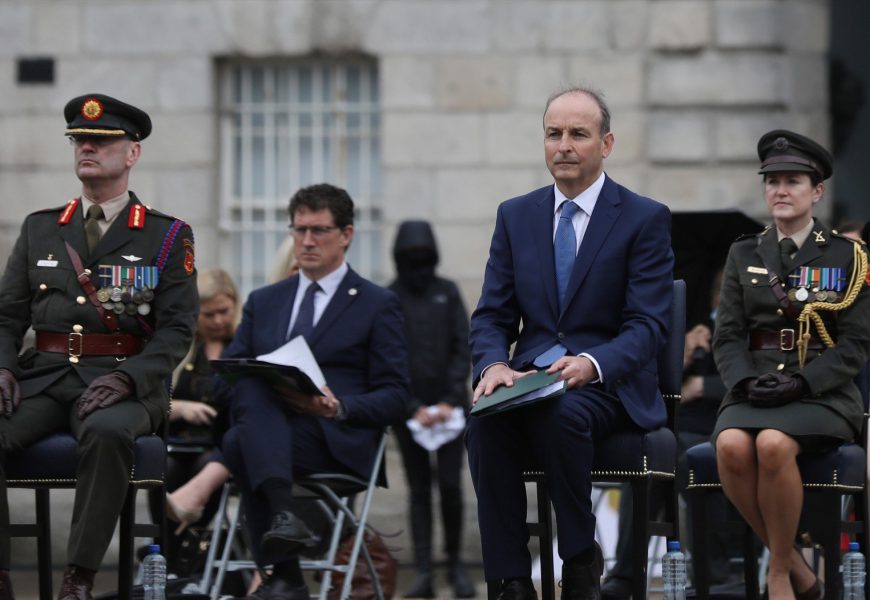 President And Taoiseach Mark National Day Of Commemoration In Dublin President And Taoiseach Mark National Day Of Commemoration In Dublin