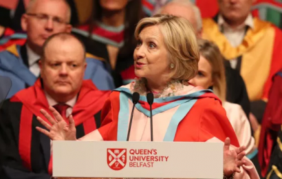 Hilary Clinton To Be Installed As Chancellor Of Queens University Belfast