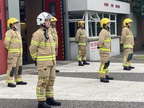 Minutes Silence Held Across The North To Mark 9/11