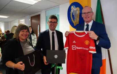 Coveney Opens New Consulate For The North Of England In Manchester