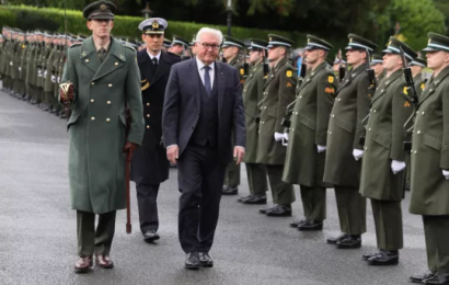 German President Begins Three-Day Visit To Ireland