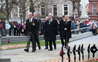 Armistice Day Marked With Services In Belfast And Dublin