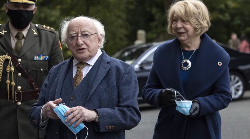 President Higgins And Wife Sabrina Test Positive For Covid-19