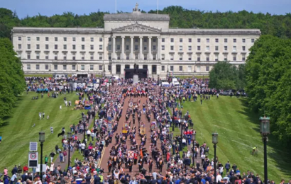 Thousands Gather At Stormont To Mark North’s Centenary
