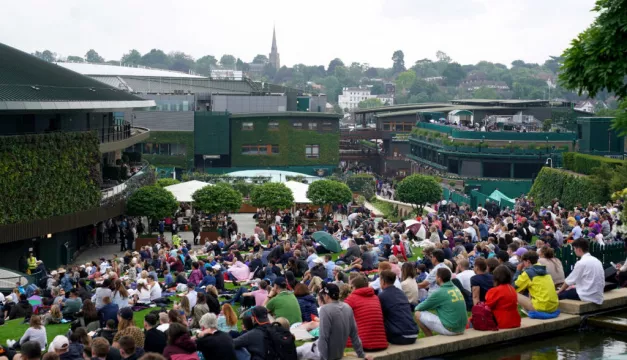 Wimbledon Opens Its Doors To Crowds For First Time In Three Years