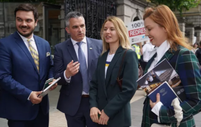 Ukrainian MP Praises Irish Support For Refugees