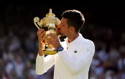 Djokovic Beats Kyrgios To Win Men’s Wimbledon Crown