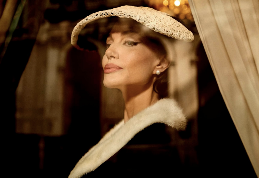 In Director Pablo Larrain’s Latest BioPic, Angelina Jolie Transforms into The Late Opera Diva Maria Callas During her Waning Years