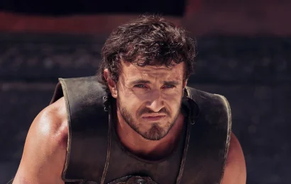 In “Gladiator ll,” Actor Paul Mescal Plays Lucius Verus — The Battle-Tested Heir to The Roman Empire Forced to Become a Bloody Brawler